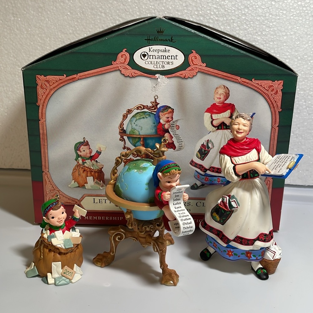 Hallmark Membership Ornaments Set
